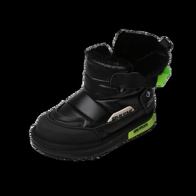 Iarnă Copii Băieți Ghete de zăpadă pentru bebeluși Pantofi din bumbac Plush Wareproof Copii Fete Cizme scurte Mărimea 31-36