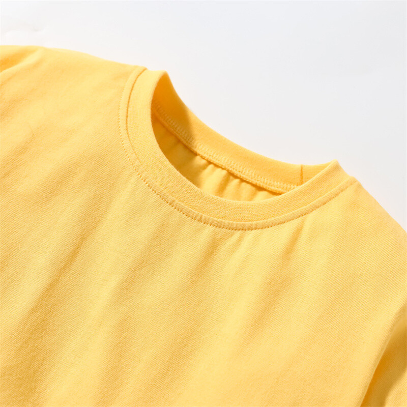 Hüppemeetrid 2–8 aastat uustulnuk Tüdrukutele Kleidid Lillede aplikatsioonid Kuum Müük Suvised Lasteriided Lühikeste varrukatega Beebipüksid