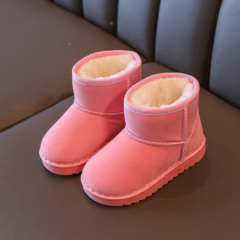 Mood Laste vabaajajalatsid Tüdrukud poisid Puuvillased lumesaapad Soojad Lastesaapad Poiss Talvised puuvillased kingad Tossud ботинки мартин