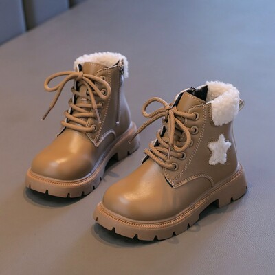 Laste talvised soojad libisemiskindlad saapad Tüdrukutele Poolsaapad Madala kontsaga saapad Lastejalatsid Lastele Poistele Tüdrukutele Saapad botas niña