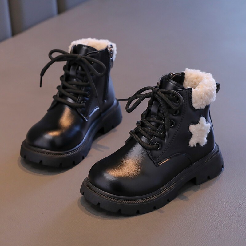 Laste talvised soojad libisemiskindlad saapad Tüdrukutele Poolsaapad Madala kontsaga saapad Lastejalatsid Lastele Poistele Tüdrukutele Saapad botas niña