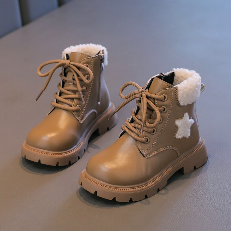 Laste talvised soojad libisemiskindlad saapad Tüdrukutele Poolsaapad Madala kontsaga saapad Lastejalatsid Lastele Poistele Tüdrukutele Saapad botas niña