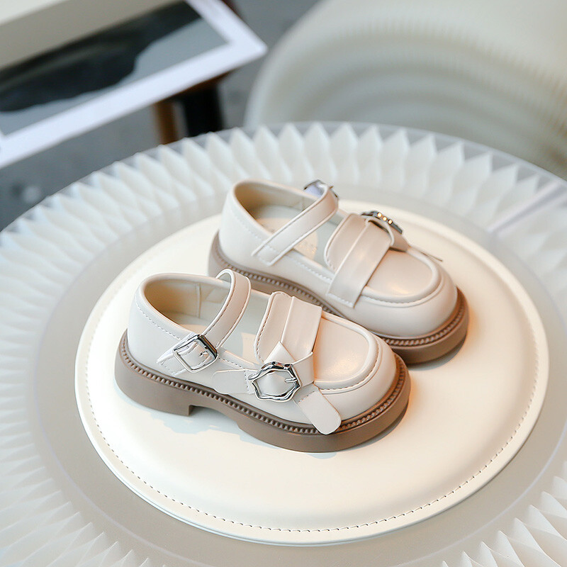 2024, de primăvară, în stil britanic, pantofi dulci din piele pentru copii, pentru fete, uniformă, versatilă, pentru petrecere, moale, confortabil, la modă.