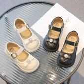 Νέα Fashion Chic παπούτσια για κορίτσια Mary Janes Rhombic Grid Δερμάτινα παπούτσια Παιδικά Loafers Παιδικά Flats Pearl Bowknot Φοιτητικά παπούτσια