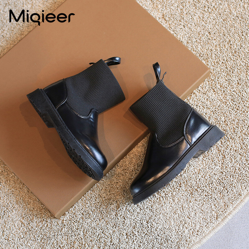 Lastesaapad Kevad-Sügis Mood Sokid PU-nahast splaissimine Veekindlad poisid Tüdrukud Õueskäimine Üksikud kingad 13-aastastele