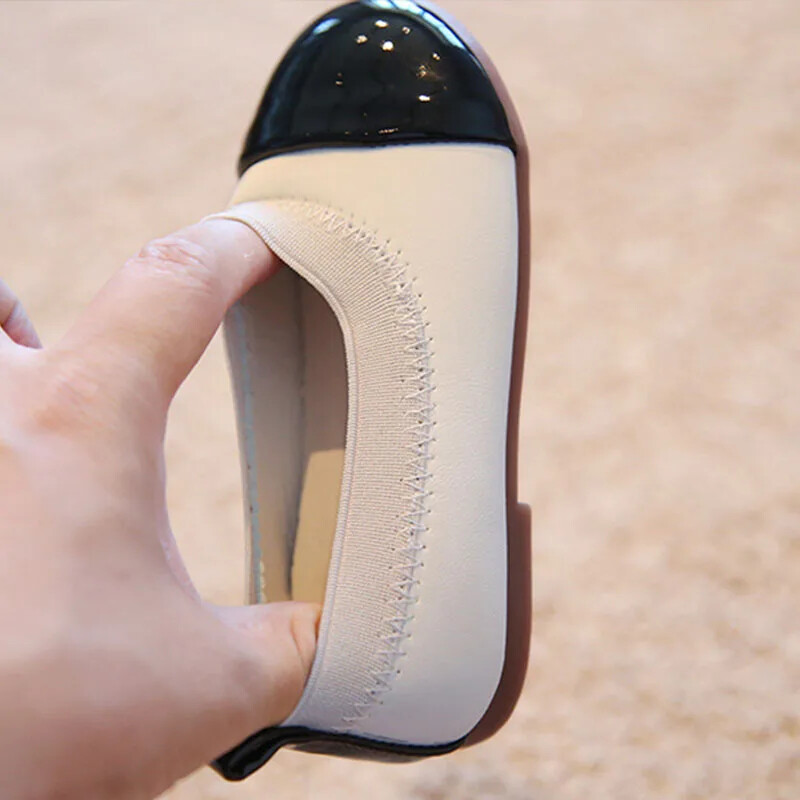 Kevad-sügis painduvad balletikingad beebitüdrukutele Armsad tarretisega lakknahast printsessikingad Mix Color Laste Gilrsi tantsukingad H01093