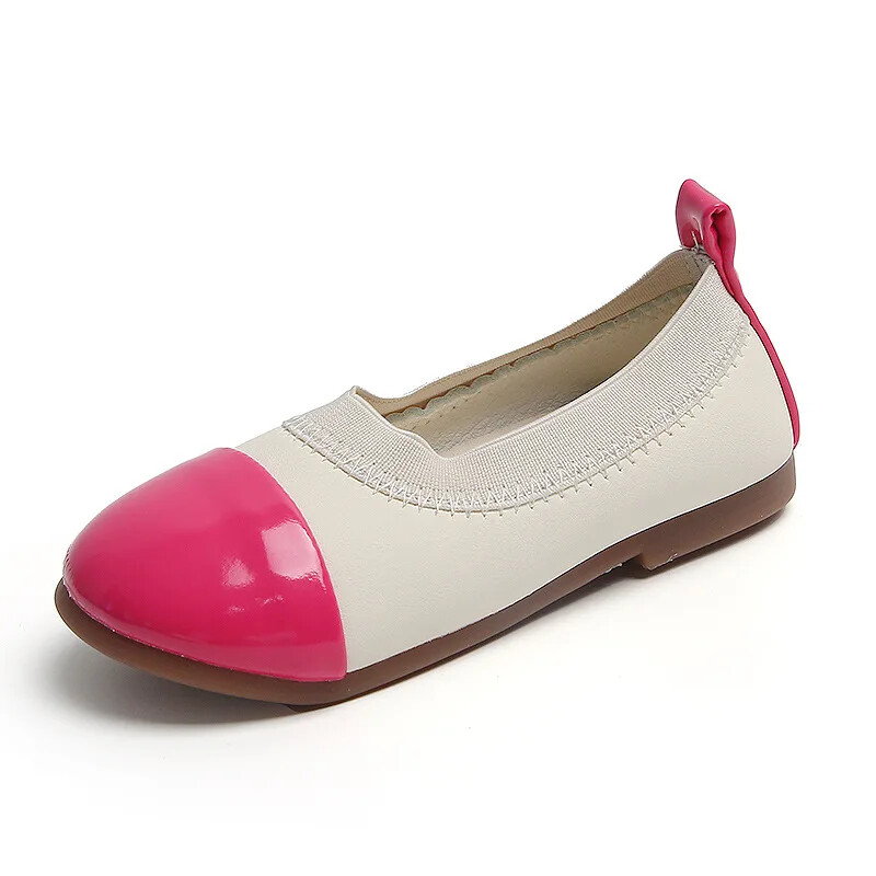 Kevad-sügis painduvad balletikingad beebitüdrukutele Armsad tarretisega lakknahast printsessikingad Mix Color Laste Gilrsi tantsukingad H01093