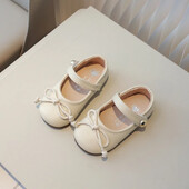 2024. Dječje kožne cipele Dječje ravne cipele Modne crne bež Svestrane baletne cipele za djevojčice Mary Jane Uzročno proljeće jesen