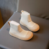 2023. aasta uued sügisesed beebijalatsid Koo hingavad laste saapad, poistele, poolsaapad, pehme tald, vabaaja moed väikelaste tüdrukute saapad