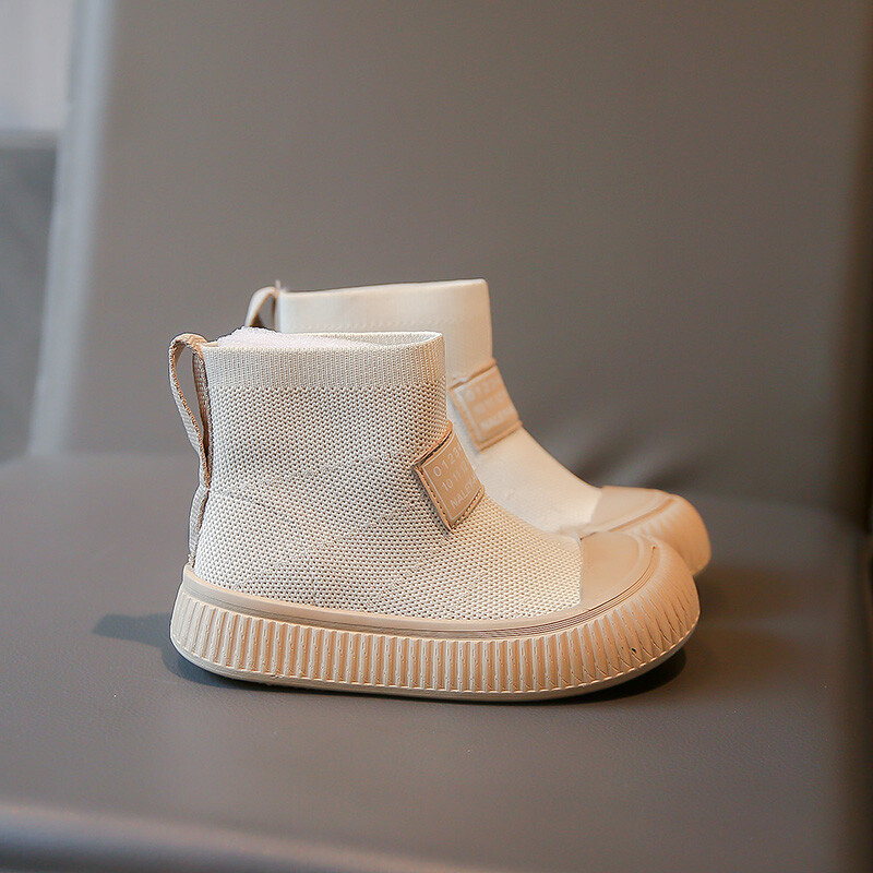 2023. aasta uued sügisesed beebijalatsid Koo hingavad laste saapad, poistele, poolsaapad, pehme tald, vabaaja moed väikelaste tüdrukute saapad