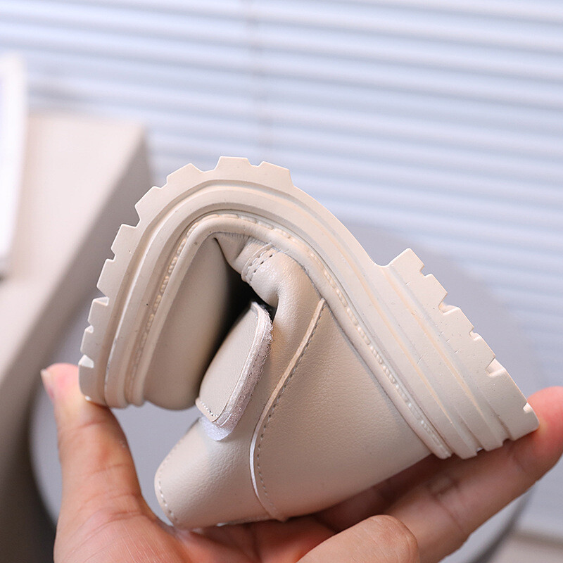 Sügislapsed Lühikesed Saapad Lastele Suure konksuga Nahksaapad Poistele Tüdrukutele Pehmed Koolisaapad