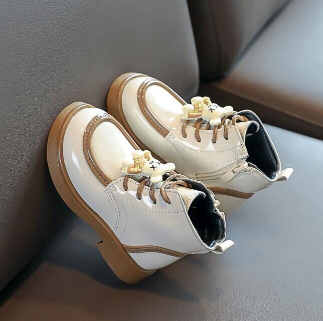 Moda Copii Ghete pentru fete baieti piele cizme de zapada copii cizme de toamna iarna mareee motociclete pantofi de zapada impermeabili pantofi