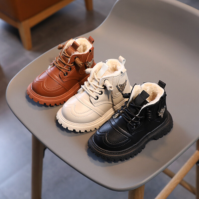 Sügistalvise beebitüdrukute poiste lumesaapad õuesaapad lastele vabaajajalatsid Pehme põhjaga libisemiskindlad väikelaste saapad 21-30