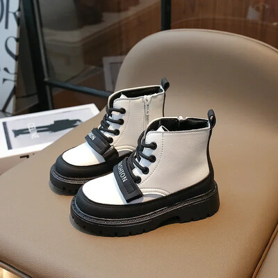 2024 Poiste lühikesed saapad Mitmekülgsed pehmed armsad lahedad tüdrukute saapad Drop Shipping libisemiskindlad laste moed vabaaja saapad