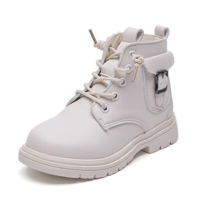 Детски ботуши Момиче Пролет Есен Водоустойчиви обувки Детски гумени ботуши за сняг за момче Черни ботуши 3 4 5 6 7 8 9 10 12 години