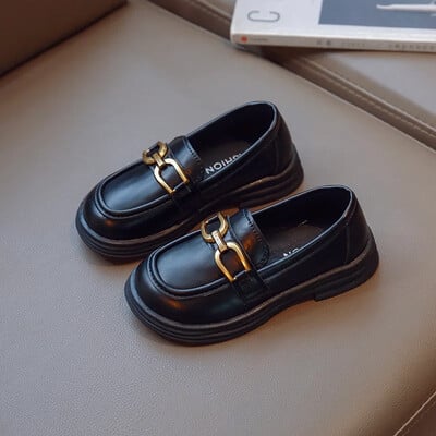 Marimea 26-37 Copii Pantofi din piele 2024 Primavara Toamna Copii Oxfords Pantofi casual Party Nunta Scoala Baieti Fete Pantofi cu slip-on