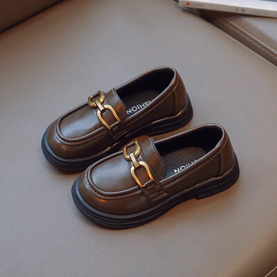 Marimea 26-37 Copii Pantofi din piele 2024 Primavara Toamna Copii Oxfords Pantofi casual Party Nunta Scoala Baieti Fete Pantofi cu slip-on