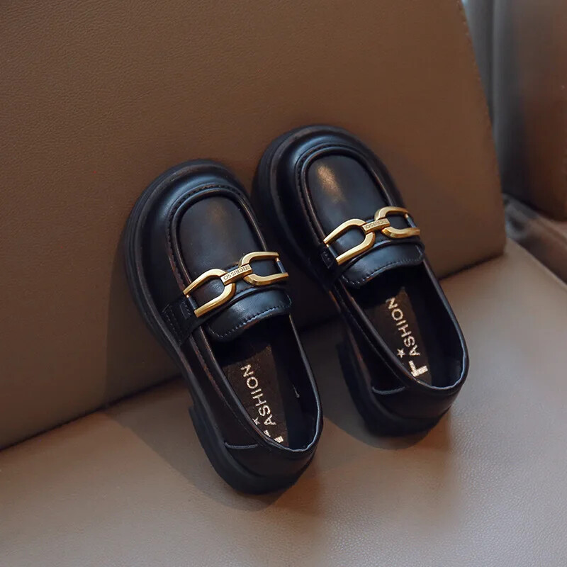 Marimea 26-37 Copii Pantofi din piele 2024 Primavara Toamna Copii Oxfords Pantofi casual Party Nunta Scoala Baieti Fete Pantofi cu slip-on