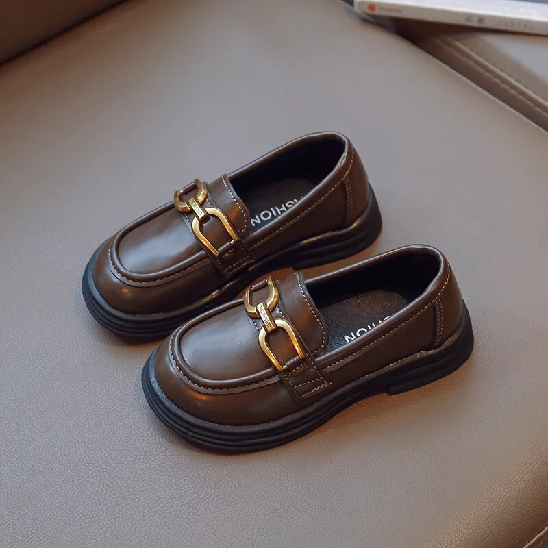 Marimea 26-37 Copii Pantofi din piele 2024 Primavara Toamna Copii Oxfords Pantofi casual Party Nunta Scoala Baieti Fete Pantofi cu slip-on