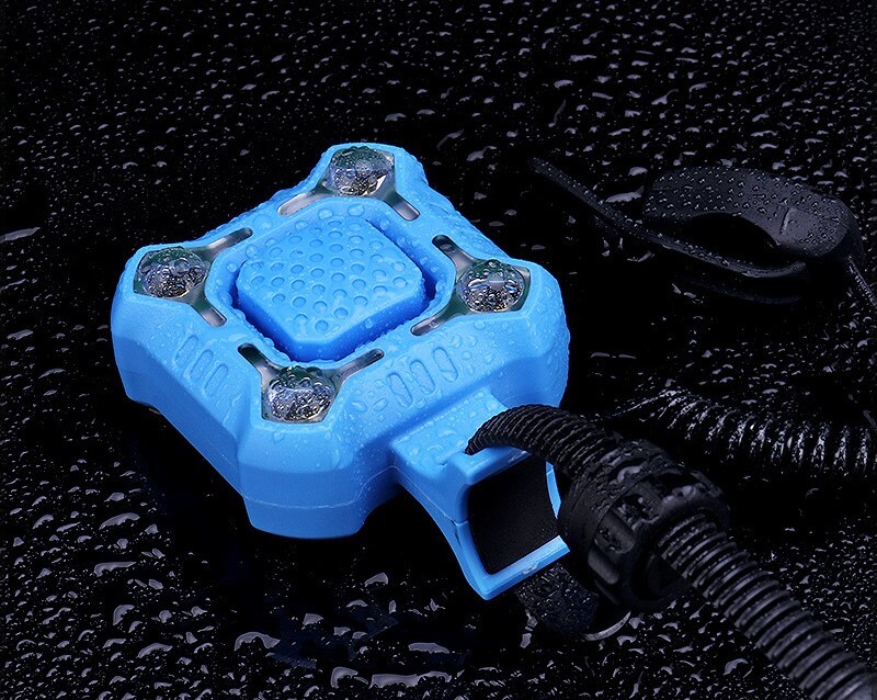 Зареждане на клаксон за велосипед Нощен фар за колоездене Звънец за планински велосипед Супер шумно оборудване за колоездене