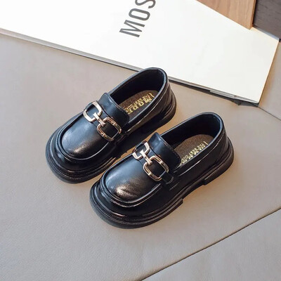 2024., dječje kožne cipele za djevojčice, jesen, nova moda i udobne ležerne cipele u britanskom stilu, protuklizne, cipele za nastup na vjenčanju