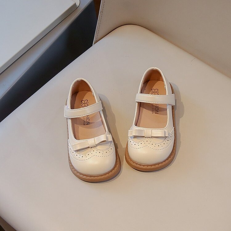 Pantofi din piele pentru copii, în stil britanic, pantofi simpli, cauzali, negri, pentru școală, modă, moale, versatili, pentru copii, primăvară, toamnă, nou