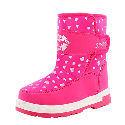 Talv tüdrukutele Sääre keskosa benji nööridega lumevildist saapad Veekindlad saapad Kummist jalatsid karusnahast vooder Tudengile mõeldud õuesaapad 2021