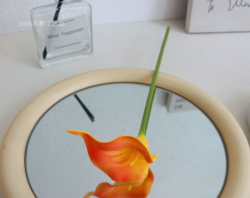  PU umjetni cvijet Calla ljiljan mladenka drži buket cvijeća lažni cvijet rekviziti za fotografiranje vjenčanja