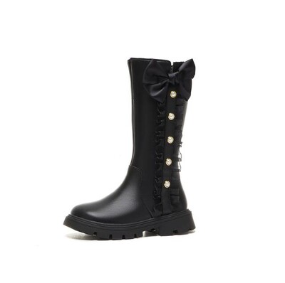 2024 Iarna Moda Copii Fete Cizme scurte Cizme de zăpadă de pluș în stil coreean Pantofi sport pentru copii Pantofi din piele de bumbac