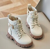 Copii Băieți Fete Cizme singure Cizme de zăpadă pentru copii Mijlociu Copii de modă Pantofi de zăpadă Anti-alunecare Rezistent la uzură Pantofi sport pentru copii