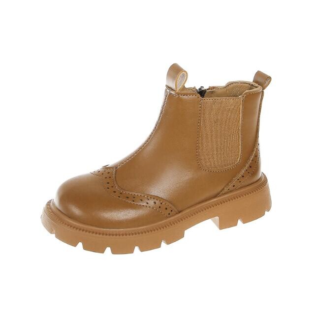 Lapsed Poisid Tüdrukud Soojad Lumesaapad Uued Laste Briti Stiilis Velvetsaapad Libisemiskindlad Kulumiskindlad Spordijalatsid Nahast Moekasaapad