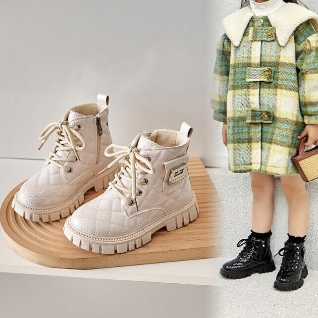 Laste vabaajajalatsid lastele Suurus 26-36 Lumesaapad tüdrukutele Nahast veekindlad talvised laste spordijalatsid Tüdrukute moesaapad