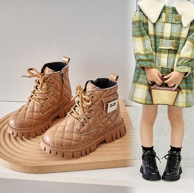 Laste vabaajajalatsid lastele Suurus 26-36 Lumesaapad tüdrukutele Nahast veekindlad talvised laste spordijalatsid Tüdrukute moesaapad