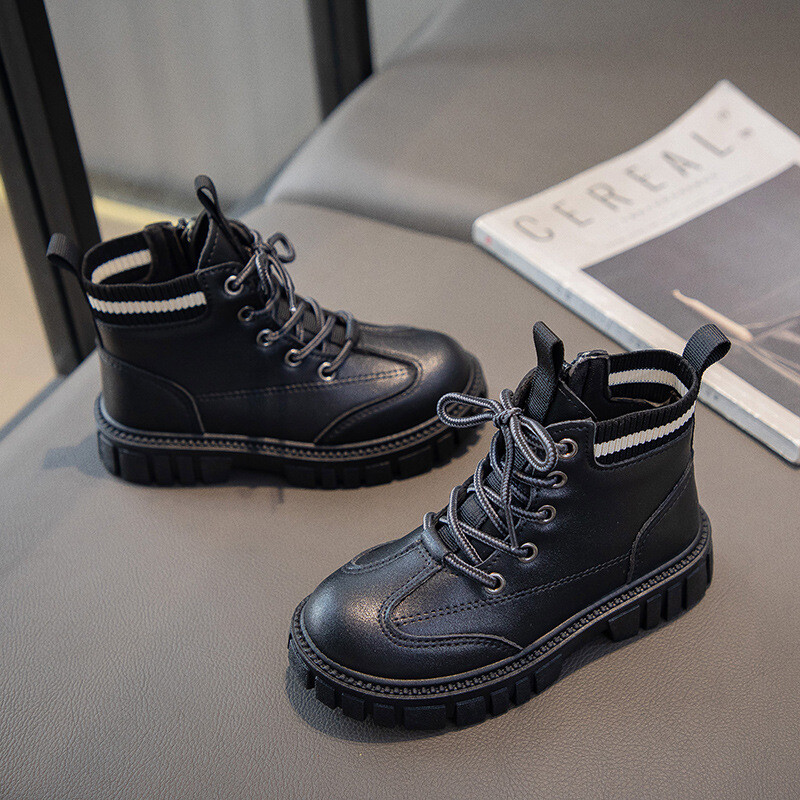 Uued 2024. aasta sügis, lapsed, moesaapad, tüdrukud, vabaajajalatsid, kummitald, pehme nahk, lapsed, poisid, saapad, Botas De Invierno