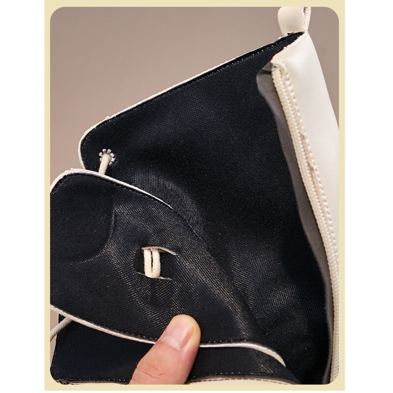 Cizme de modă pentru copii din piele PU solidă, cu fermoar cu inimă de metal, pantofi pentru fete, primăvară, toamnă, anti-alunecare, cizme lungi pentru copii