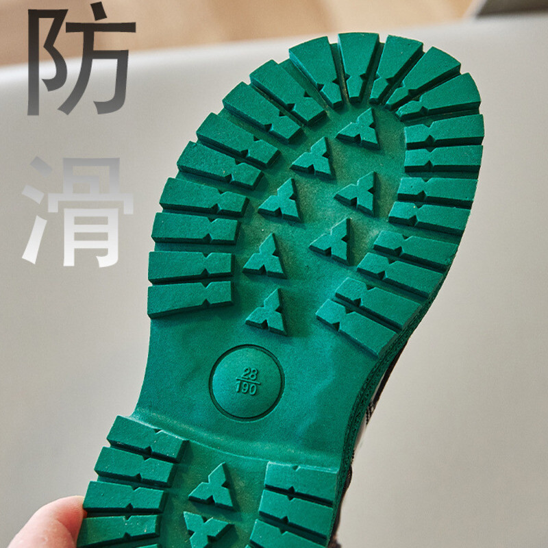 Kevad-sügislilled Lastele Moodsad saapad Tõmblukk lakknahast Tüdrukute pahkluu kingad Uued Printsessi libisemiskindlad lastesaapad