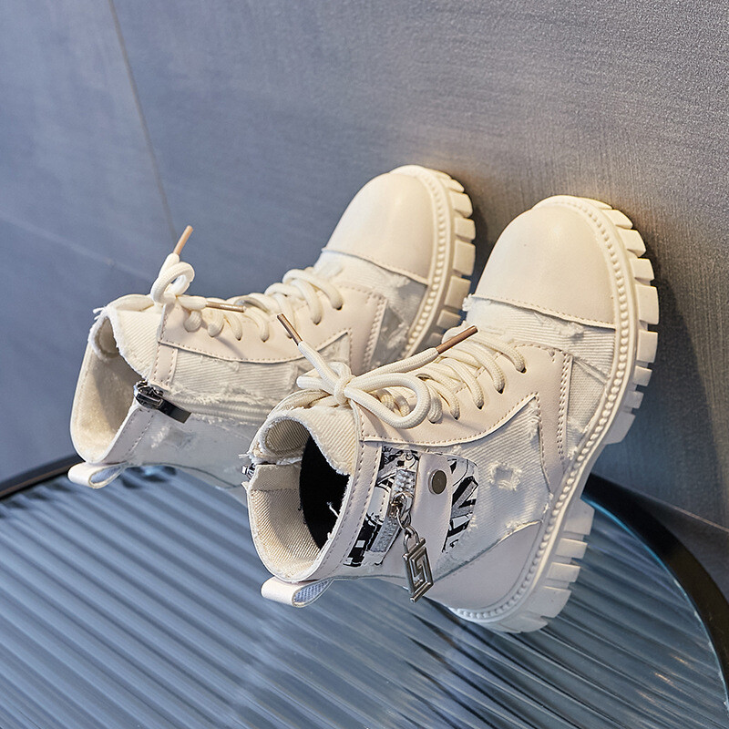 2022. aasta talv tüdrukute saapad Laste moesaapad Printsessikingad õues libisemiskindlad Laste lõuendist lühikesed saapad, suurus 27–37