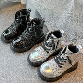 Moodsad sügissaapad tüdrukutele Korea stiilis luksuslikud kristallist printsessikingad libisemisvastased litrid Bling teismeliste tüdrukute saapad