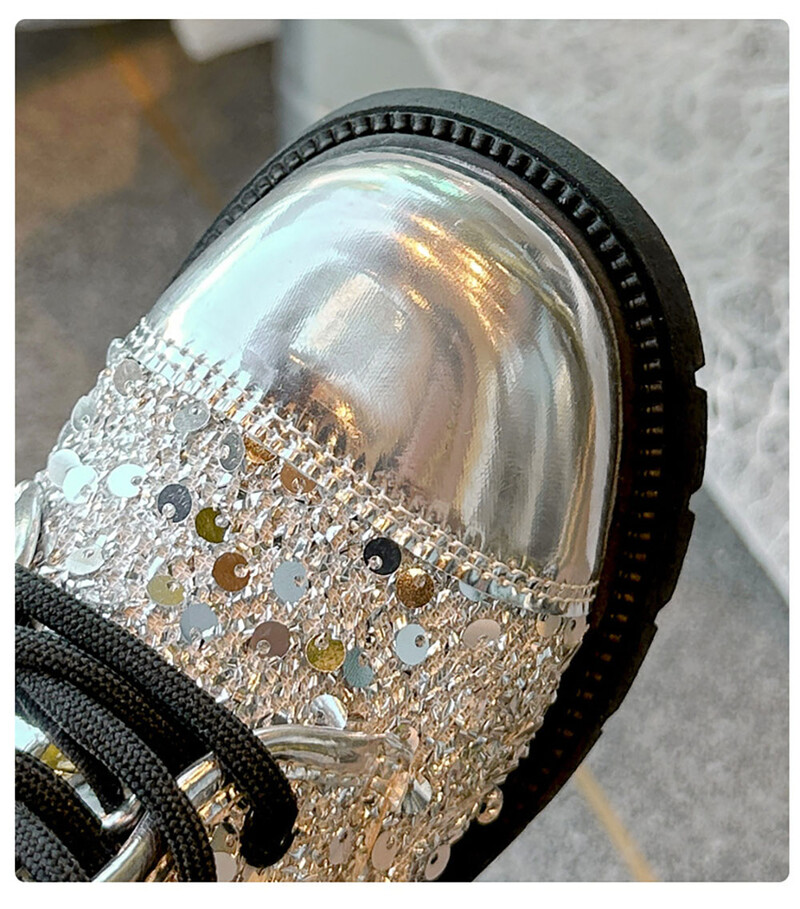 Moodsad sügissaapad tüdrukutele Korea stiilis luksuslikud kristallist printsessikingad libisemisvastased litrid Bling teismeliste tüdrukute saapad