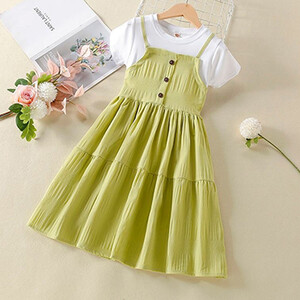 Tüdrukute beebikleit 2024, suvine uus mood Elegantsed printsessikleidid tüdrukutele Sünnipäevakingitus Lasteriided 4 5 6 7 8 9 10 aastat