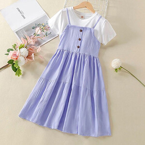 Tüdrukute beebikleit 2024, suvine uus mood Elegantsed printsessikleidid tüdrukutele Sünnipäevakingitus Lasteriided 4 5 6 7 8 9 10 aastat