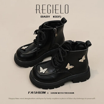 Βρεφικό παπούτσι Baby girl Boot 2023 Boy Shoe Short Boot Δερμάτινες μπότες Μαλακή σόλα casual Sneaker Παιδικό παπούτσι για κορίτσι Zapatos Niña Ботинки