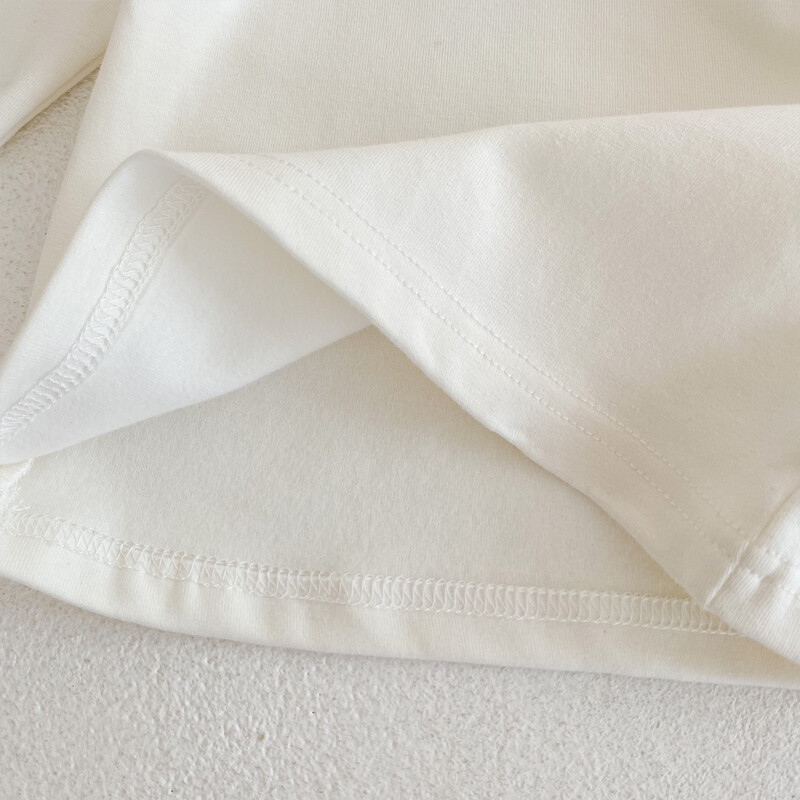 Uued sügisesed beebiriided, 0–2-aastane tüdruk, tikitud lootose krae allosa, valge mitmekülgne stiil