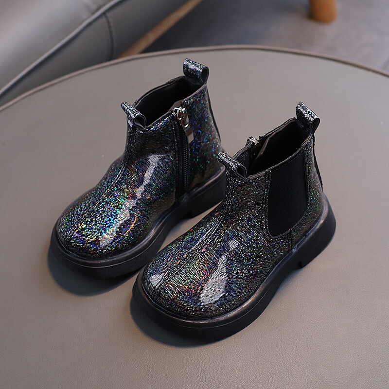 2024. aasta sügis, uus saabumine Lastesaapad Tüdrukutele Tõmblukuga Poolsaapad Poistele Libisemisvastased vabaajajalatsid Pehme tallaga laste välisjalatsid