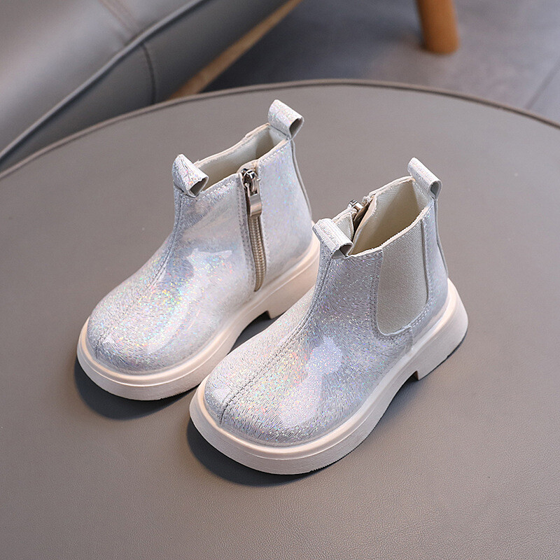 2024. aasta sügis, uus saabumine Lastesaapad Tüdrukutele Tõmblukuga Poolsaapad Poistele Libisemisvastased vabaajajalatsid Pehme tallaga laste välisjalatsid