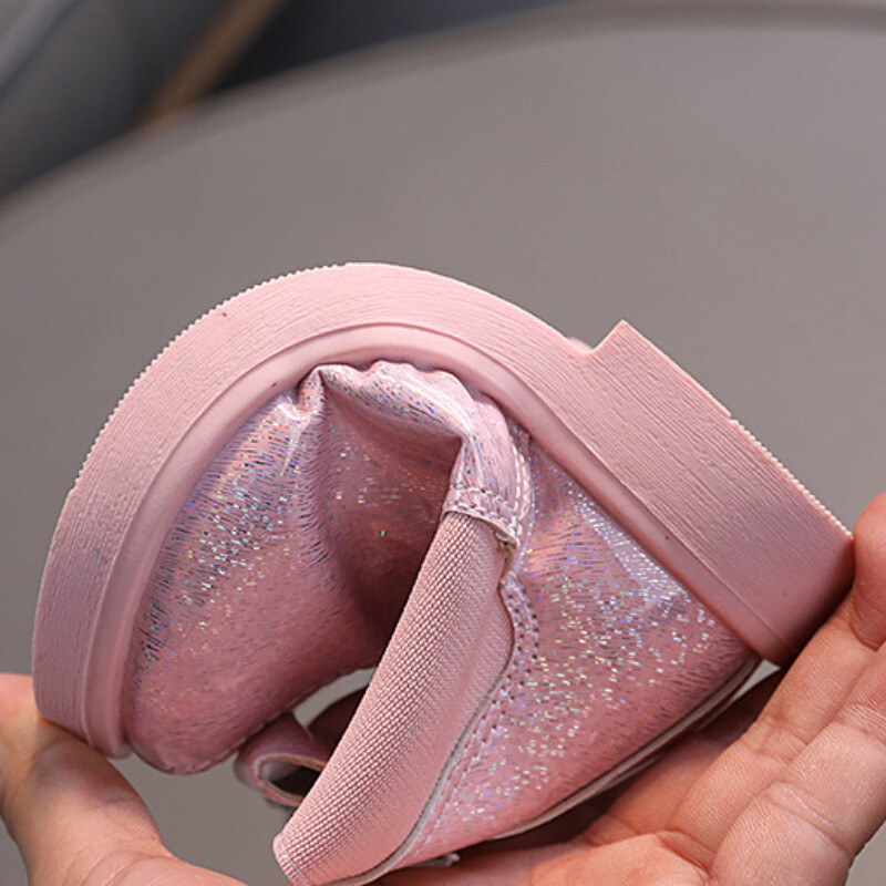 2024. aasta sügis, uus saabumine Lastesaapad Tüdrukutele Tõmblukuga Poolsaapad Poistele Libisemisvastased vabaajajalatsid Pehme tallaga laste välisjalatsid