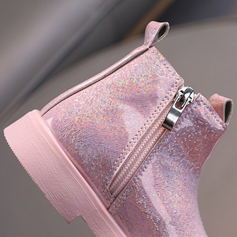 2024. aasta sügis, uus saabumine Lastesaapad Tüdrukutele Tõmblukuga Poolsaapad Poistele Libisemisvastased vabaajajalatsid Pehme tallaga laste välisjalatsid