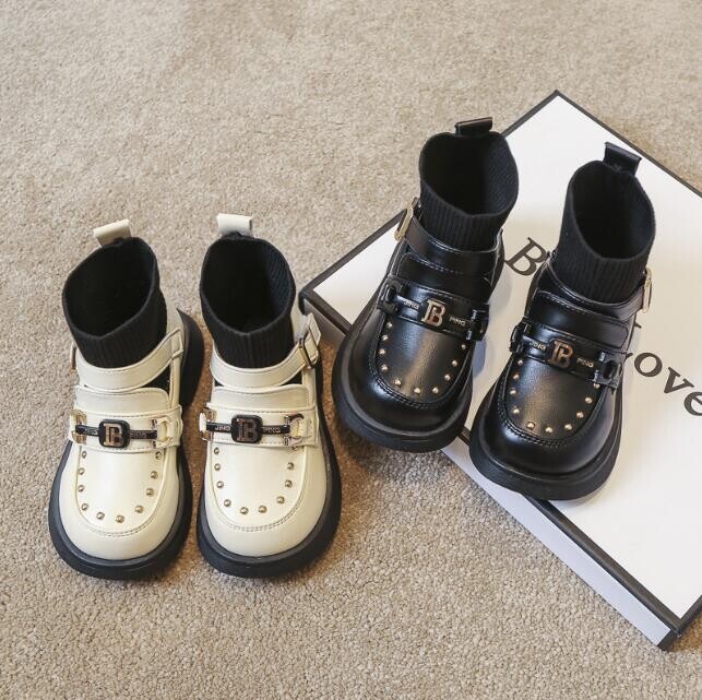 Zimske dječje čizme za 2024. Sportske cipele Jednobojne modne dječje čizme za gležnjače Neklizajuće tople čizme za dječake i djevojčice Kožne čizme, dječje tenisice