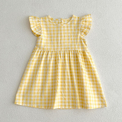 Suviste laste beebitüdrukute varrukateta võrkkleit uutele lastele beebitüdrukutele armas armas printsess lasteriiete kleit