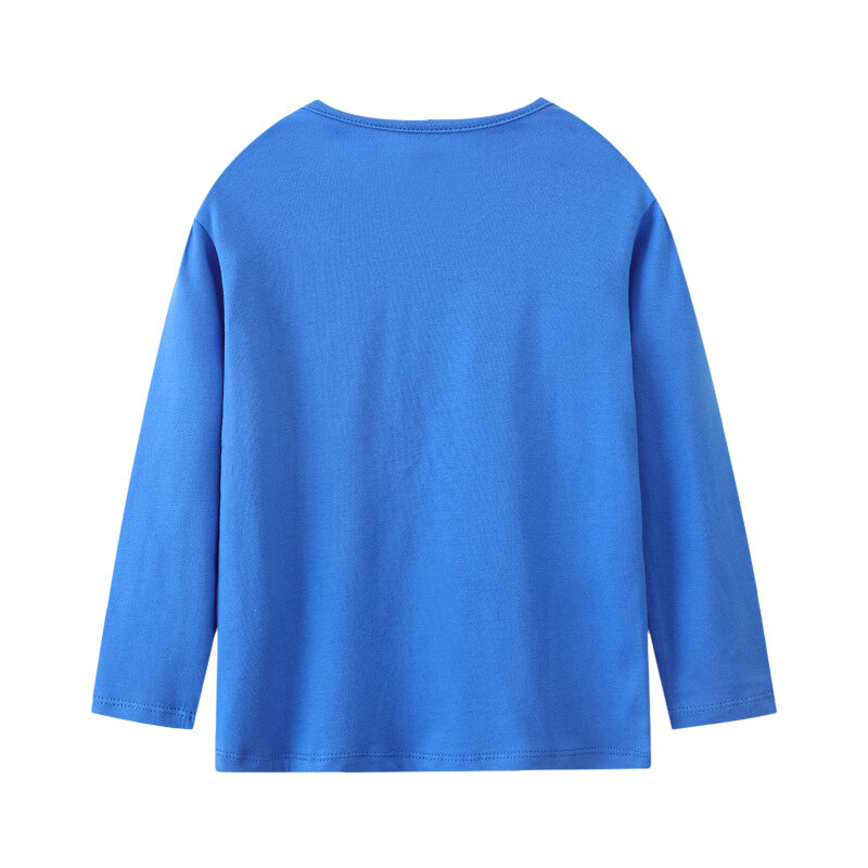 Jumping Meters 2-7T Majice dugih rukava za djevojčice Životinje Vez Dječja Jesen Proljetna Dječja odjeća Modne majice za malu djecu Majice